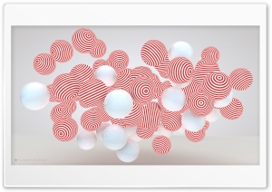 Stripes Balls Ultra HD Wallpaper for 4K UHD Widescreen desktop, tablet & smartphone