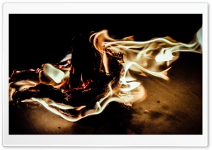 Strokes of Flames Ultra HD Wallpaper for 4K UHD Widescreen desktop, tablet & smartphone