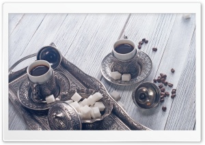 Sugar and Coffee Ultra HD Wallpaper for 4K UHD Widescreen desktop, tablet & smartphone