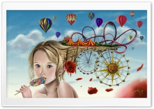 Summer Artwork Ultra HD Wallpaper for 4K UHD Widescreen desktop, tablet & smartphone