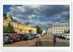 Summer vacation in the city Ultra HD Wallpaper for 4K UHD Widescreen desktop, tablet & smartphone