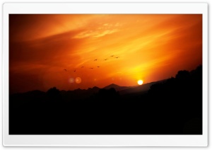 Sun Burn Ultra HD Wallpaper for 4K UHD Widescreen desktop, tablet & smartphone