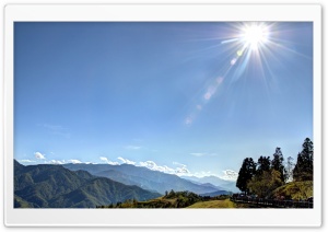 Sun, Mountains, Travel Ultra HD Wallpaper for 4K UHD Widescreen desktop, tablet & smartphone