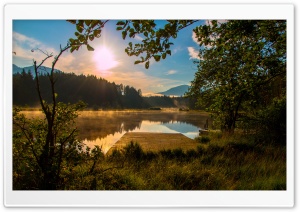 Sun Rise Carinthia Austria Egelsee Ultra HD Wallpaper for 4K UHD Widescreen desktop, tablet & smartphone
