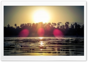 Sunrise at the Beach Ultra HD Wallpaper for 4K UHD Widescreen desktop, tablet & smartphone