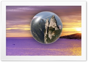 Sunrise bubble Ultra HD Wallpaper for 4K UHD Widescreen desktop, tablet & smartphone
