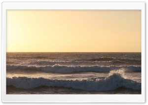 Sunset 03 on sea Ultra HD Wallpaper for 4K UHD Widescreen desktop, tablet & smartphone