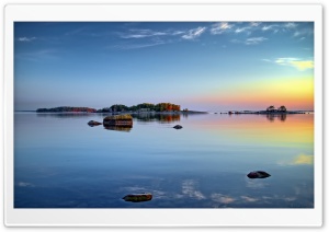 Sunset At Mussalo Ultra HD Wallpaper for 4K UHD Widescreen desktop, tablet & smartphone