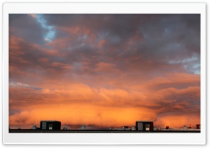 Sunset Clouds Ultra HD Wallpaper for 4K UHD Widescreen desktop, tablet & smartphone