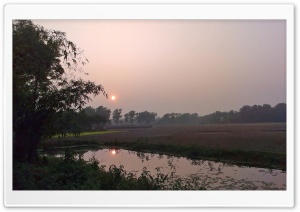 Sunset in Bangladesh Ultra HD Wallpaper for 4K UHD Widescreen desktop, tablet & smartphone