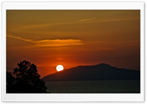 Sunset In Capri Ultra HD Wallpaper for 4K UHD Widescreen desktop, tablet & smartphone