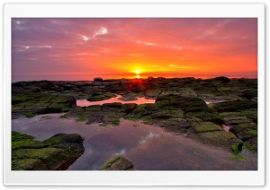 Sunset Landscape Ultra HD Wallpaper for 4K UHD Widescreen desktop, tablet & smartphone