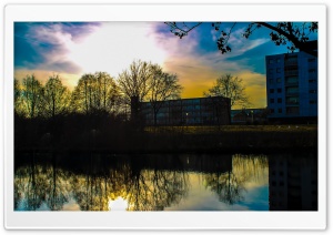 Sunset-Netherlands Ultra HD Wallpaper for 4K UHD Widescreen desktop, tablet & smartphone