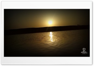 Sunset On The Seashore Ultra HD Wallpaper for 4K UHD Widescreen desktop, tablet & smartphone