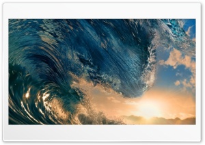 super wave Ultra HD Wallpaper for 4K UHD Widescreen desktop, tablet & smartphone