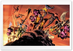 Superheroes Cartoons Ultra HD Wallpaper for 4K UHD Widescreen desktop, tablet & smartphone