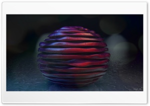 Surreal 3D Sphere Ultra HD Wallpaper for 4K UHD Widescreen desktop, tablet & smartphone