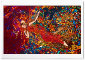 Swimming in Colors Ultra HD Wallpaper for 4K UHD Widescreen desktop, tablet & smartphone