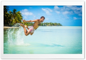 Swimming Is Fun Ultra HD Wallpaper for 4K UHD Widescreen desktop, tablet & smartphone