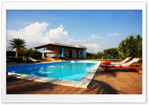 Swimming Pool Area Ultra HD Wallpaper for 4K UHD Widescreen desktop, tablet & smartphone
