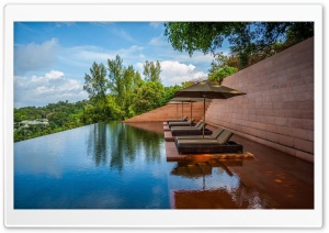 Swimming Pool Hotel Relax Ultra HD Wallpaper for 4K UHD Widescreen desktop, tablet & smartphone