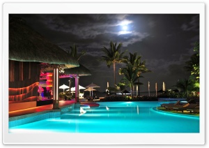 Swimming Pool Resort Ultra HD Wallpaper for 4K UHD Widescreen desktop, tablet & smartphone