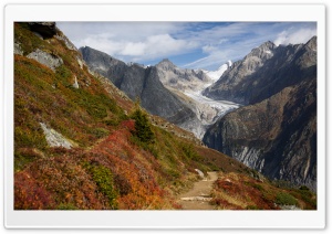 Swiss Alps Mountain range, Switzerland, Glacier Ultra HD Wallpaper for 4K UHD Widescreen desktop, tablet & smartphone