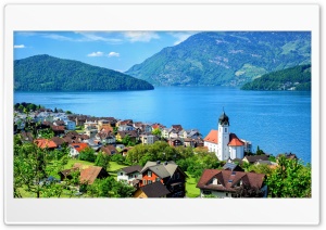 Switzerland, Engelberg Lakes, Lucerne Lake, Mountains Ultra HD Wallpaper for 4K UHD Widescreen desktop, tablet & smartphone