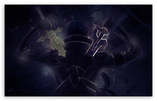Sword Art Online Kirito Ultra Hd Desktop Background Wallpaper For