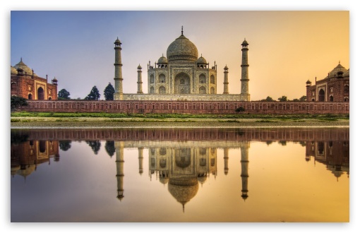 Taj Mahal India Ultra HD Desktop Background Wallpaper for 4K UHD TV :  Widescreen & UltraWide Desktop & Laptop : Multi Display, Dual Monitor :  Tablet : Smartphone