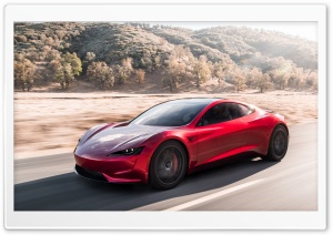 Tesla Roadster Electric Supercar Fastest Car in the World Ultra HD Wallpaper for 4K UHD Widescreen desktop, tablet & smartphone