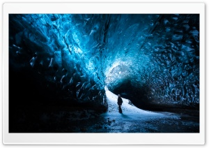 The Amazing Ice Caves of Iceland Ultra HD Wallpaper for 4K UHD Widescreen desktop, tablet & smartphone