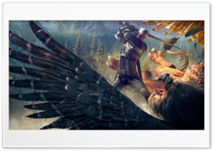 The battle with the Gryphon Ultra HD Wallpaper for 4K UHD Widescreen desktop, tablet & smartphone