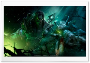 The Beastslayer promo Ultra HD Wallpaper for 4K UHD Widescreen desktop, tablet & smartphone