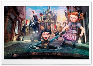 The Boxtrolls Winnie and Eggs Ultra HD Wallpaper for 4K UHD Widescreen desktop, tablet & smartphone