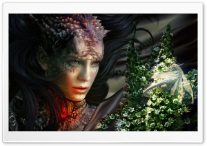 The Dragon Artwork Ultra HD Wallpaper for 4K UHD Widescreen desktop, tablet & smartphone
