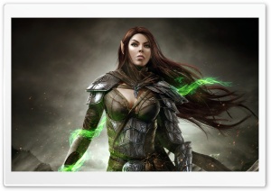 The Elder Scrolls Online Bosmer Game Ultra HD Wallpaper for 4K UHD Widescreen desktop, tablet & smartphone