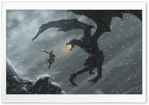 The Elder Scrolls V Skyrim Ultra HD Wallpaper for 4K UHD Widescreen desktop, tablet & smartphone