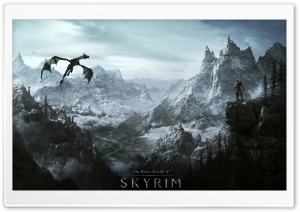 The Elder Scrolls V Skyrim Ultra HD Wallpaper for 4K UHD Widescreen desktop, tablet & smartphone