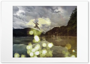 The Flying Man Ultra HD Wallpaper for 4K UHD Widescreen desktop, tablet & smartphone