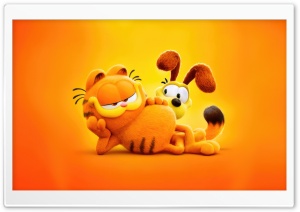 The Garfield Animated Movie 2024 - Otto Ultra HD Wallpaper for 4K UHD Widescreen desktop, tablet & smartphone