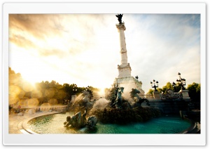 The Girondists Column, Bordeaux, France Ultra HD Wallpaper for 4K UHD Widescreen desktop, tablet & smartphone