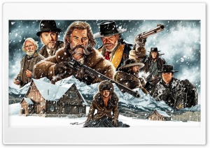 The Hateful Eight 8 Western Movie Film Cinema Ultra HD Wallpaper for 4K UHD Widescreen desktop, tablet & smartphone