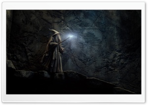 The Hobbit Desolation Of Smaug Gandalf Ultra HD Wallpaper for 4K UHD Widescreen desktop, tablet & smartphone