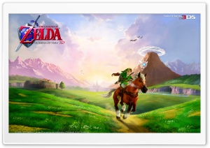 The Legend Of Zelda: Ocarina Of Time 3D Ultra HD Wallpaper for 4K UHD Widescreen desktop, tablet & smartphone