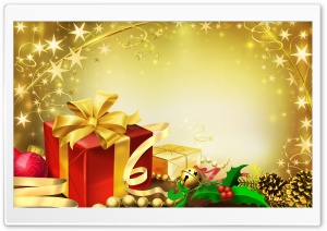 The Presents Christmas Ultra HD Wallpaper for 4K UHD Widescreen desktop, tablet & smartphone