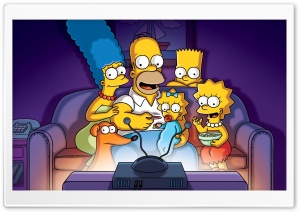 The Simpsons Ultra HD Wallpaper for 4K UHD Widescreen desktop, tablet & smartphone