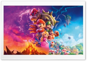 The Super Mario Bros 2023 Movie Ultra HD Wallpaper for 4K UHD Widescreen desktop, tablet & smartphone