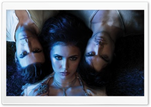 The Vampire Diaries - Elena, Stefan And Damon Ultra HD Wallpaper for 4K UHD Widescreen desktop, tablet & smartphone