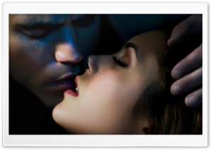The Vampire Diaries Kiss Ultra HD Wallpaper for 4K UHD Widescreen desktop, tablet & smartphone